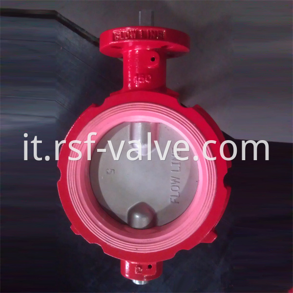 Nature Rubber Seat Butterfly Valve